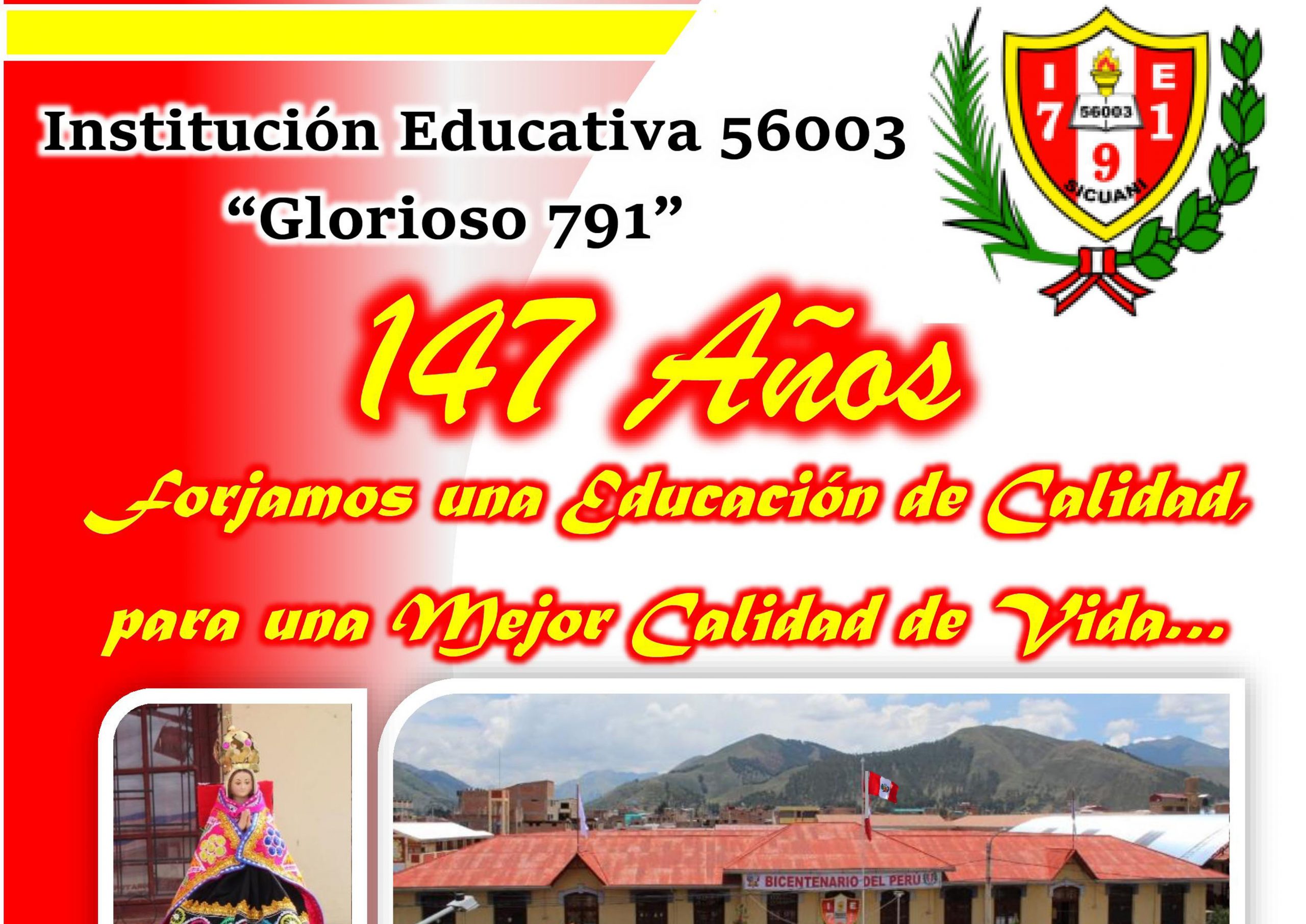 Read more about the article Institución Educativa 56003 “Glorioso 791” – 147 Años