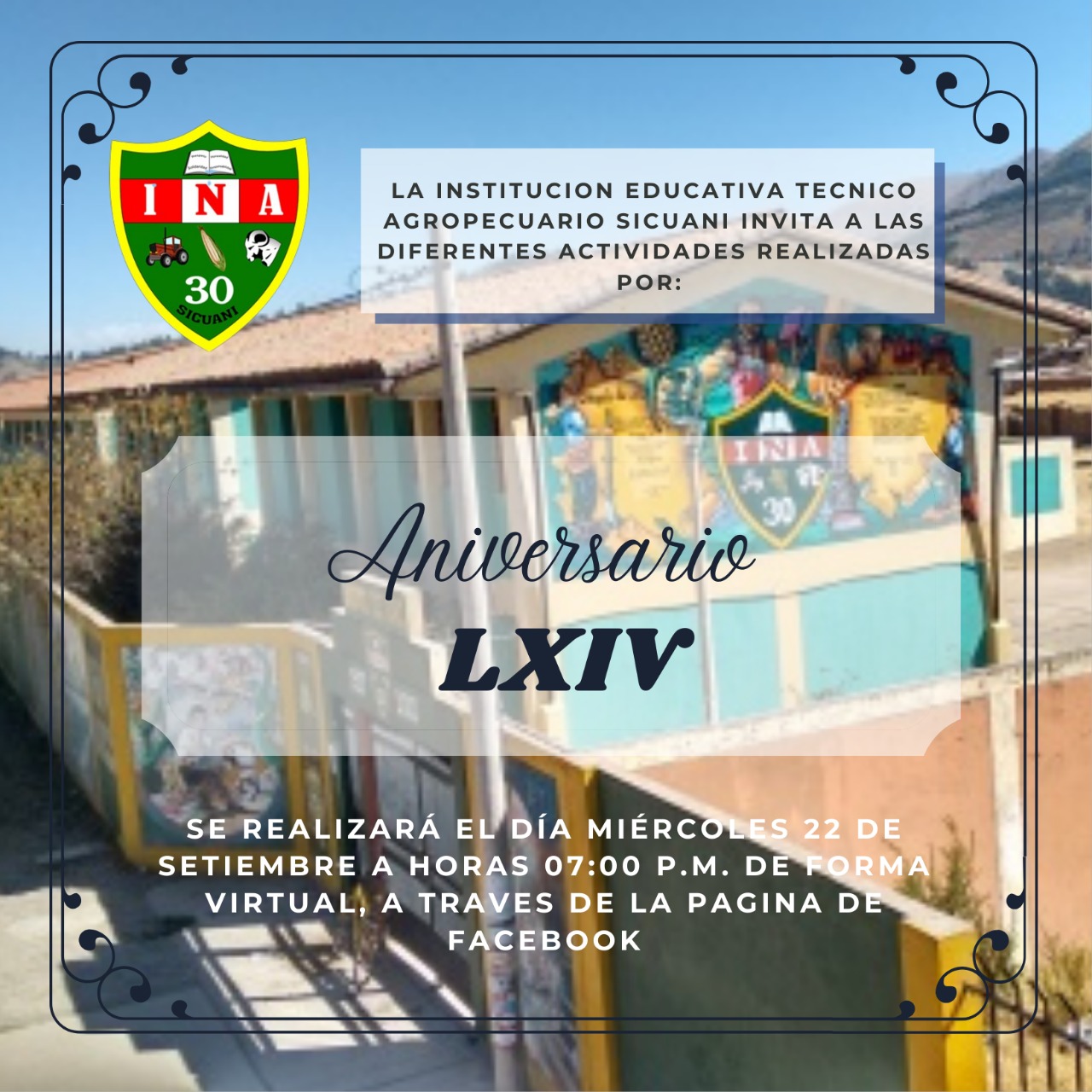 Read more about the article ANIVERSARIO LXIV – IE AGROPECUARIO SICUANI
