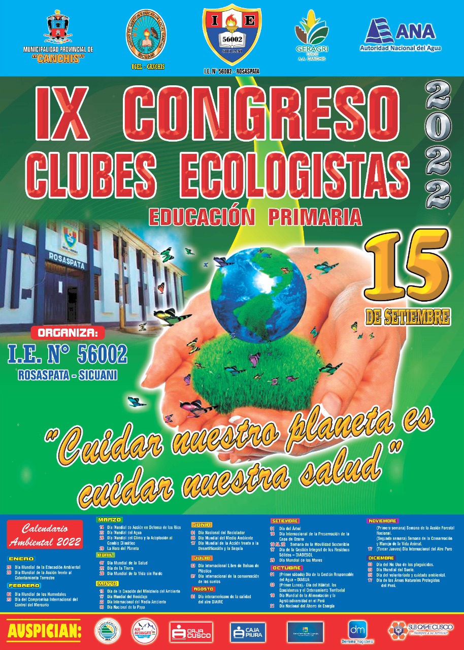 Read more about the article IX CONGRESO CLUBES ECOLOGISTAS EDUCACION PRIMARIA